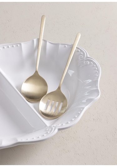 The Mia Giallo Servis Seti Şampanya Gold 2 Parça Gold
