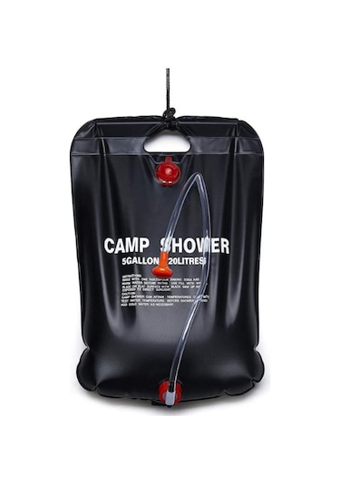 River World Solar Isıtıcılı 20 Lt'lik Kampta Kullanım İçin Duş Torbası