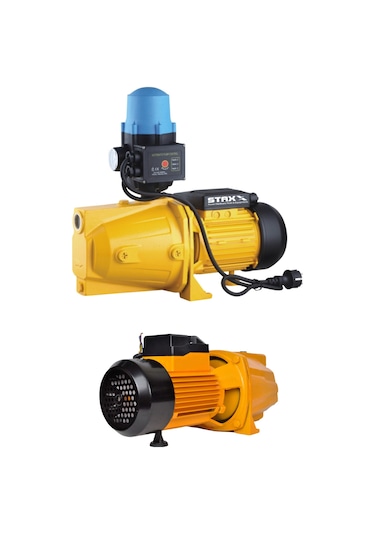 Staxx Power Stjet150 Bakır Sargı 1.5 Hp Otomatik Paket Hidrofor Su Pompası