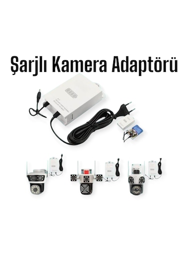 12 Volt Ups Adaptör Şarjlı Voltaj Korumalı Güç Kaynağı