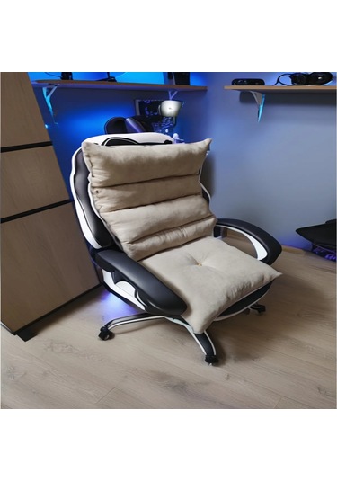 Ozclife Bej Renk Ortopedik Oyuncu Koltuğu Minderi