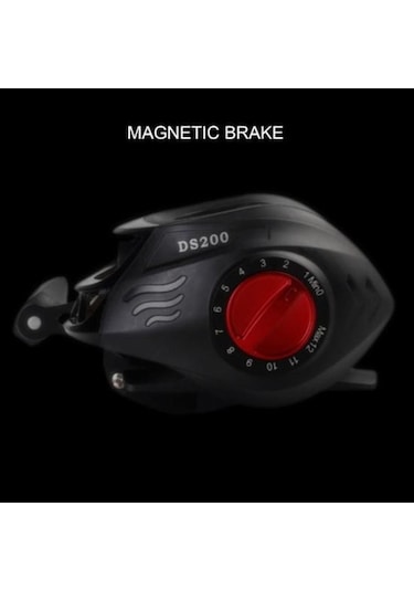 Novahub Kırmızı Yüksek Mukavemetli Balıkçılık Reel, Tuzlu Su Döküm Reel, Sağ El Balıkçılık Malzemeleri