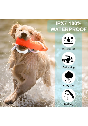 Geeksen Köpek Şok Tasması Otomatik Köpek Havlama Tasması Uzaktan Kumandalı Akıllı