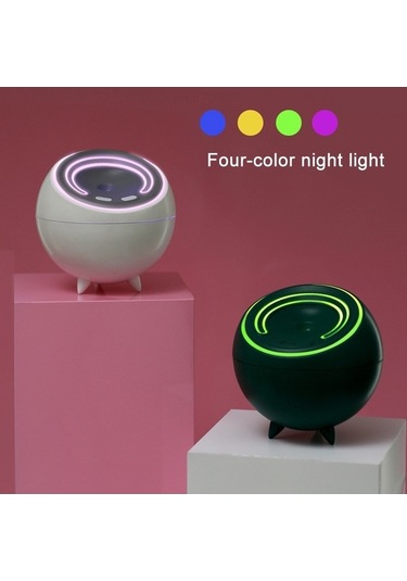 Dancemonkey X-h05 250 Ml Mini Nemlendirici Usb Takılabilir Püskürtücü Gece Işıklı Yeşil