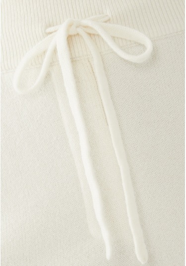 Loulou Studio Lüks Kaşmir Pantolon Ivory