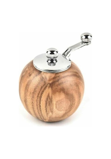 Manuel Başparmak Itme Tuz Biber Baharat Sosu Öğütücü Değirmen Çalkalayıcılar Mutfak Gereçleri El Yapımı Kullanışlı Manuel Baharat Değirmeni