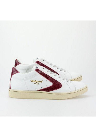 Sneaker Günlük Erkek Vt1243m Valsport Tournament Classic Bianco Bordeaux Bianco Bordeaux