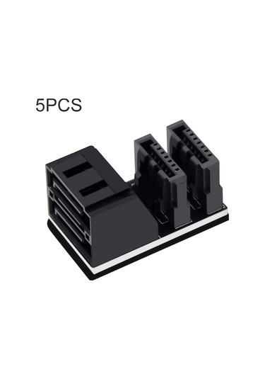 Rogfer 5 Adet Anakart Sata 7pin Çift Arayüz, Model: Ph572 90 Derece - Diğer
