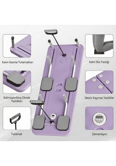 Avessa Reformer-200 Pilates Reformer Seti Mor Mor