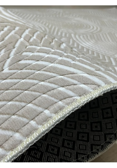 Arbese Vizon Kaymaz Tabanlı Kesme Yolluk Kabartmalı Koridor Mutfak Salon Halısı