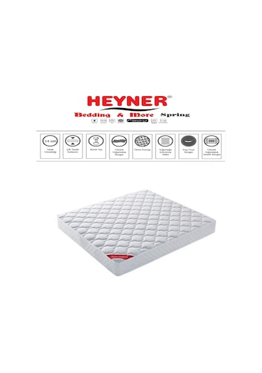 Babyhopeankara Heyner White Craft Ortopedik Yaylı Yatak Tek Kişilik Yaylı Yatak