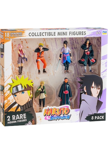 Naruto 8'li Koleksiyon Figür Seti Model 2