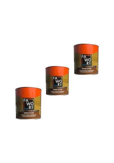 Fawori Vernikli Ahşap Koruyucu 2,5 L. ( 3 Adet )
