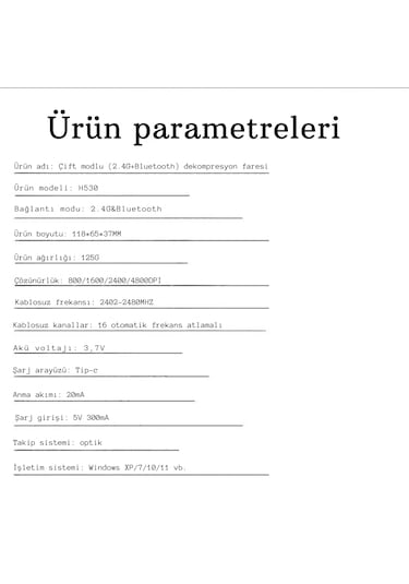 Techtic Aula H530 Kablosuz RGB Optik Oyuncu Mouse