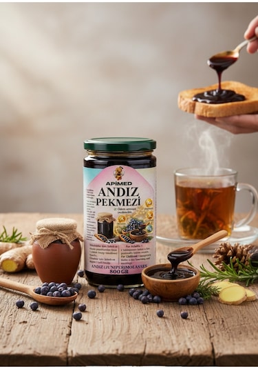 Andız Pekmezi 800 Gr - %100 Doğal Katkısız Saf Öz - Akciğer Dostu