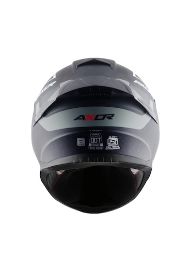 Axor Saber X Sports Kapalı Kask Mavi - Siyah