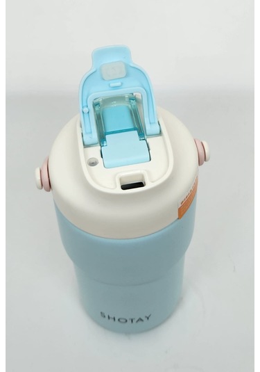 Shotay St-8099 450ml Askılı Mug Pastel Mavi