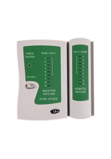 SpeedUF Network Tester Rj11 Rj45 Cat İnternet Kontrol Test Cihazı