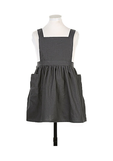 Sones Pamuk Ve Keten Ebeveyn-çocuk Boyama Önlüğü Pişirme Kahve İş Elbiseleri, Boyut: Çocuklar