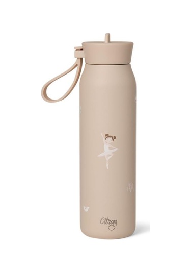 Citron 3 Katmanlı Paslanmaz Çelik Termos Seti 350 Ml - Ballerina Pembe