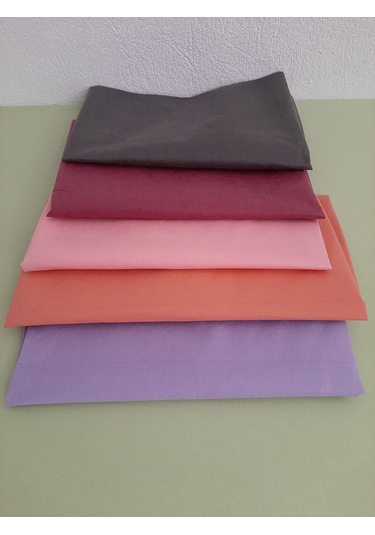 Mef Collection Tela Yorgan Hurcu Mega Fermuarlı Sandık Tipi Baza Altı 5'li Paket Çok Renkli