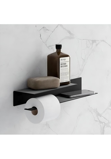 Hvngroup Metal 2 Katlı Raflı Tuvalet Kağıdı Askısı