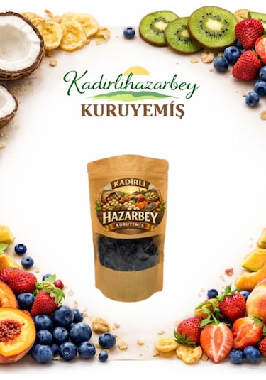 Kadirlihazarbey Kurutulmuş Siyah Erik 250 Gr 250 G