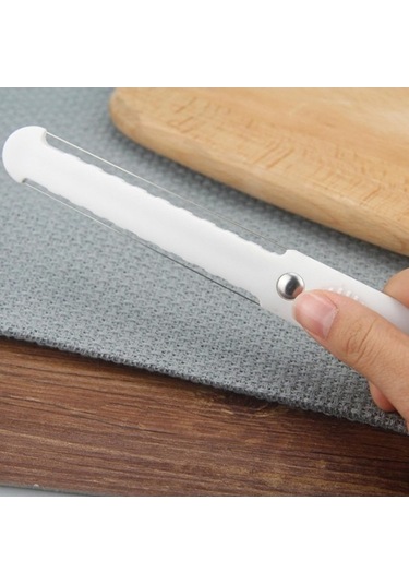 Createtech Çift Telli Peynir Dilimleyici - Pratik Peynir Ve Sosis Kesme 304 Paslanmaz Çelik