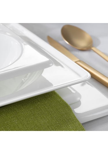 Schafer Blanc Bone Yemek Takımı 60 Parça-beyaz
