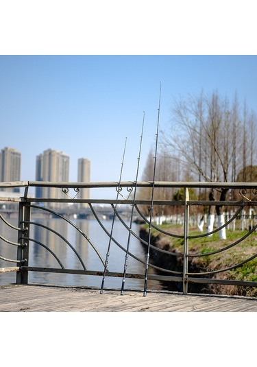 Lemestar 1.8m Karbon Fiber Deniz Olta Kamışı - Teleskopik Tasarım, Çekirdekli El Tutucu, Dayanıklı Reel Başı, Seramik İzleyicilerle