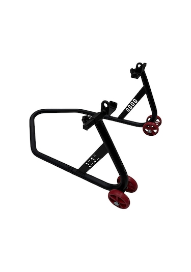 Universal Motosiklet Arka Maşadan Kaldırma Sehpası Paddock - Sökülebilir Tip Siyah