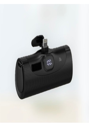 Çelikwork FP8 5000 mAh Lightning iPhone Uyumlu 20 W Ultra Taşınabilir Hızlı Şarj Powerbank