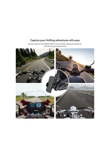 Tenfowee Aksiyon Kamera Ve Telefon Kılıfı İçin Kask Montaj Tutucu - Gopro, Djı, Akaso Uyumlu