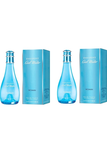 Davidoff Cool Water Kadın Parfüm EDT 2 x 100 ML