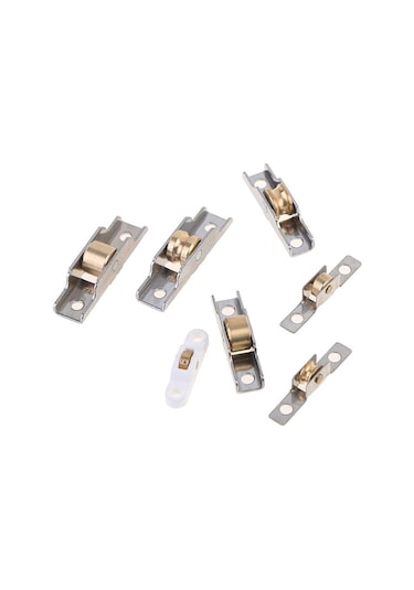 1 Adet Paslanmaz Çelik Pencere Kasnağı Sürgülü Kapı Makarası Koşucu Tekerlek Parça Kasnağı 4