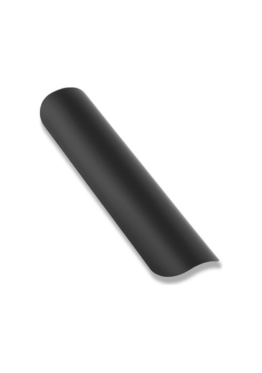 Kosona Motorsiklet Borusu Isolasyon Koruyucu Düz Deliksiz Siyah - Isı Dayanıklı Metal, Güvenli Korumalı, Evrensel Uyumlu 50-70mm