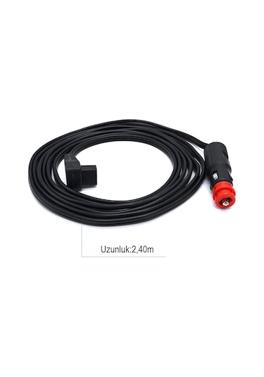 Parago Pgdc12 12v/24v Kompresörlü Araç Buzdolapları Universal Çakmaklık Giriş Kablosu