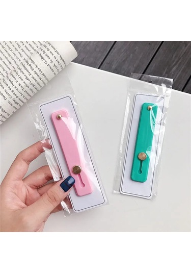 Moda Telefon Tutucu Silikon Telefon El Bandı Tutucu Parmak Yüzük 1 Adet