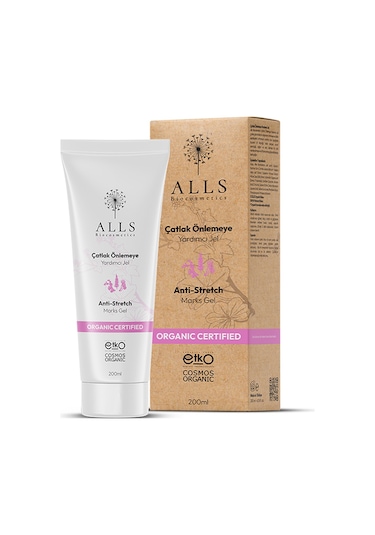 Alls Biocosmetics Organik Stretch Mark Çatlak Önlemeye Yardımcı Jel 200 Ml