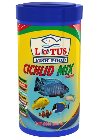 Cichlid Mix Granulat 1lt 400gr Karışık Yem