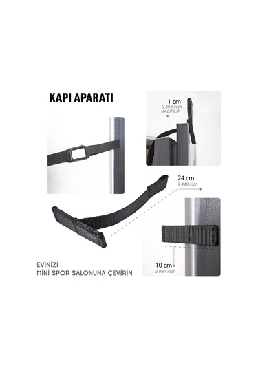 Rebuwo Suspension Trainer Cross Training Egzersiz Seti Mor