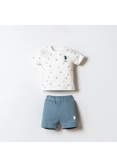 U.s. Polo Assn Şortlu Takım 2855 Beyaz
