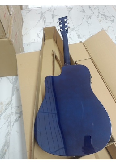 J&d Guitars- Ag-6c/bls Kesik Jumbo Kasa Akustik Gitar