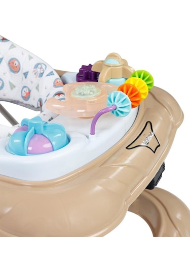 Baby Force Lüks Müzikli Yürüteç - Kahverengi Standart
