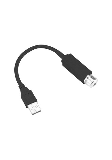 Szypzstore Araba Led Yıldızlı Gökyüzü Işıkları Araba Iç Atmosfer Tavan Gece Yıldız Işığı Lambası Usb Atmosfer Işıkları 2pu0h4 Beyaz