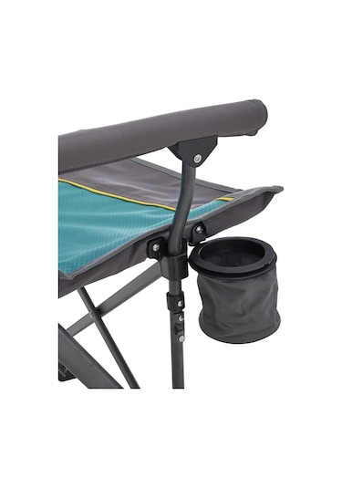 Uquip Roxy Yüksek Konforlu & Takviyeli Katlanır Kamp Sandalyesi P Petrol-Std Petrol - Siyah