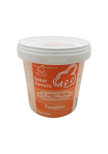 Dr Paste Şeker Hamuru  500 gr - Turuncu