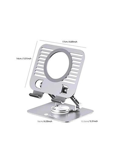 Metal Stand 360 Dönebilen Tablet Ve Laptop Standı / 4-12.9 İnch