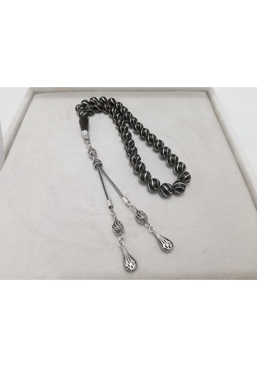 Soma Tesbih Ayhan Demircan Usta Gümüş İşleme Altılı Çeşni Bülbül Tesbih