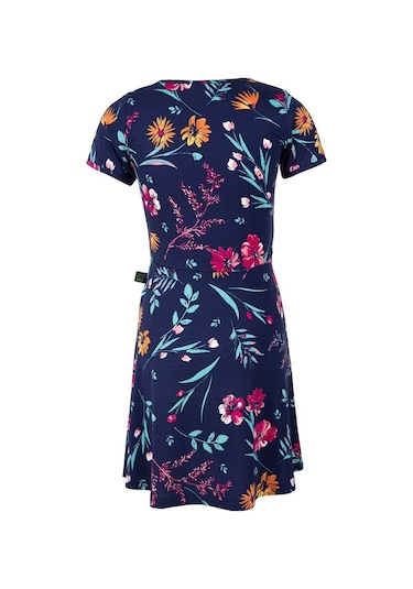 Brz Kids Kız Çocuk Elbise Çok Renkli Lacivert